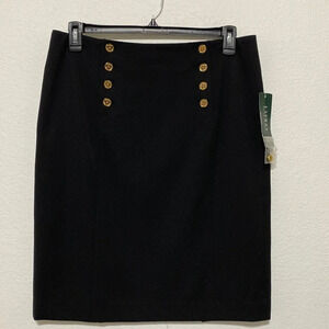 Lauren Ralph Lauren Double Buttoned Skirt